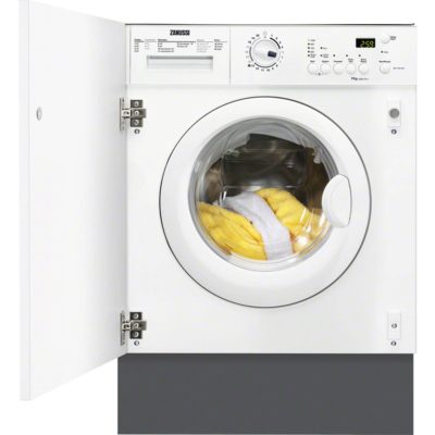 Zanussi ZWI71201WA A++ 7kg 1200 Spin Integrated Washing Machine in White Zanussi ZWI71201WA A++ 7kg 1200 Spin Integrated Washing Machine in White